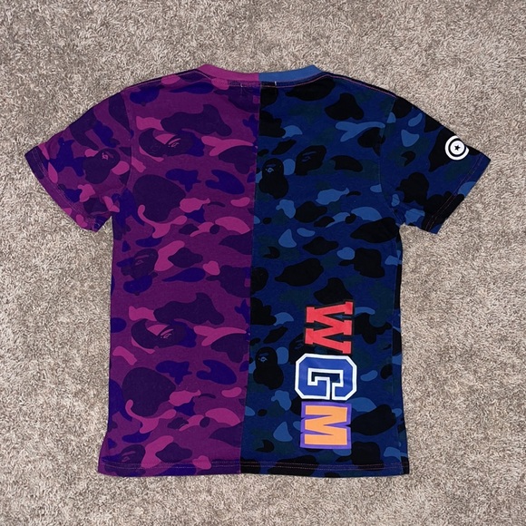 A Bathing Ape | Shark Tee Split-Camo - Picture 7 of 8